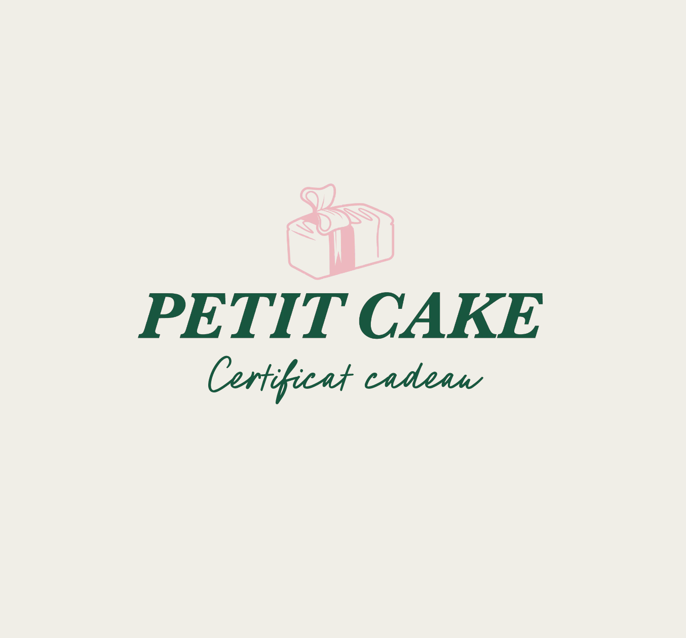 Carte-cadeau Petit Cake mtl